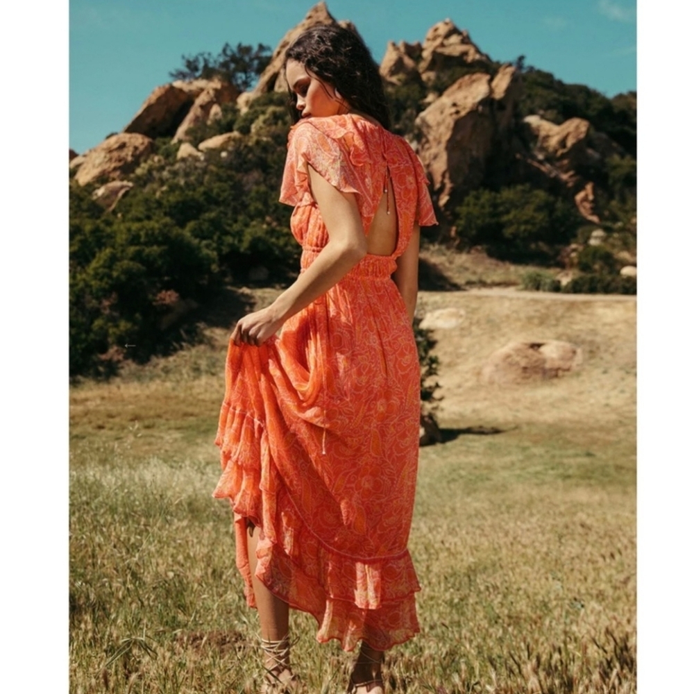 Revolve Cleobella Hanna Maxi Dress Nwot Sz Xs